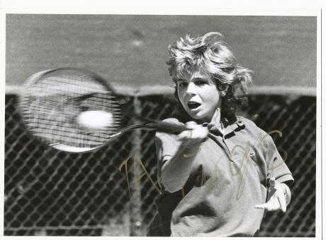 ?  Tennis Autogramm 18x24 cm Foto original signiert 