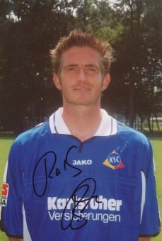 Ralf Becker  Karlsruher SC  Fußball Autogramm 20x30 cm Foto original signiert 
