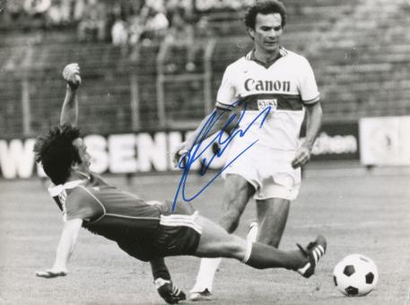 Hermann Ohlicher   VFB Stuttgart  Fußball Autogramm Foto original signiert 