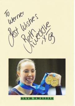 Beth Tweddle  Großbritanien  3.OS 2012  Turnen Autogramm Karte  original signiert 