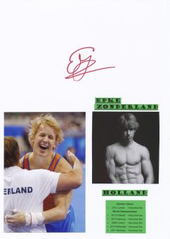 Epke Zonderland  Holland 1.OS 2012  Turnen Autogramm Karte  original signiert 
