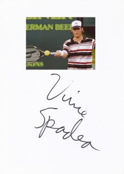 Vincent Spadea  USA  Tennis  Tennis Autogramm Karte  original signiert 