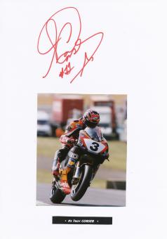 Troy Corser  Australien  Motorrad Autogramm Karte  original signiert 