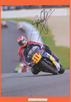 Simon Crafar  Motorrad Autogramm Bild  original signiert 