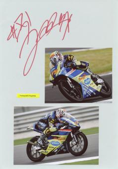 Tomoyoshi Koyama  Japan   Motorrad Autogramm Karte  original signiert 