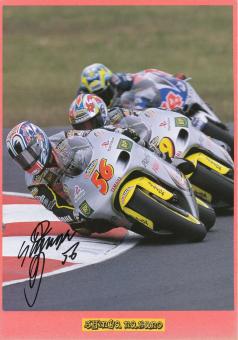 Shinya Nakano  Japan  Motorrad Autogramm Bild  original signiert 