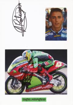 2 x  Angel Rodriguez  Motorrad Autogramm Karte  original signiert 