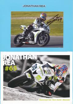 Jonathan Rea  Großbritanien   Motorrad Autogramm Karte  original signiert 