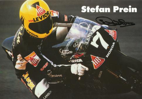 Stefan Prein   Motorrad Autogramm Bild  original signiert 