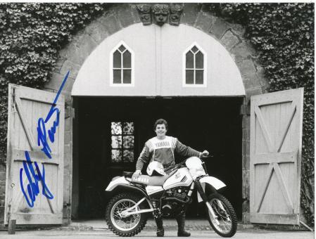 Eddy Hau   Motocross  Motorrad  Foto  original signiert 