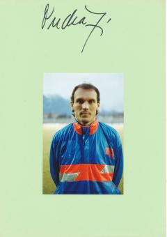 Jiri Ondra  Tschechien  Fußball Autogramm 30 x 20 cm Karte original signiert 