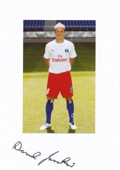 David Jarolim  Hamburger SV  Fußball Autogramm 30 x 20 cm Karte original signiert 