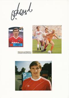 Sergej Gotsmanov  EM 1988  Rußland   Fußball Autogramm 30 x 20 cm Karte original signiert 