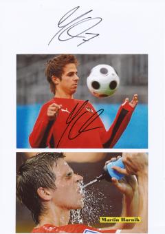 2  x  Martin Harnik  Österreich  Fußball Autogramm 30 x 20 cm Karte original signiert 