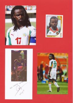 Ferdinand Coly  Kamerun  Fußball Autogramm 30 x 20 cm Karte original signiert 