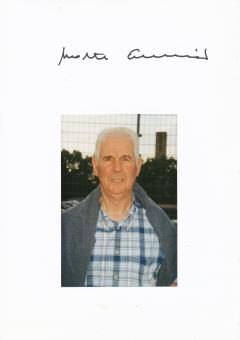 Walter Eschweiler  DFB  Schiedsrichter  Fußball Autogramm 30 x 20 cm Karte original signiert 