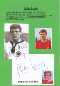 3  x  Stefan Reisch  DFB + FC Nürnberg  Fußball Autogramm 30 x 20 cm Karte original signiert 