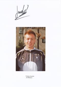 Torben Joneleit  DFB  Fußball Autogramm 30 x 20 cm Karte original signiert 