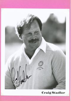 Craig Stadler  USA  Golf  Autogramm 20 x 25 cm Foto original signiert 