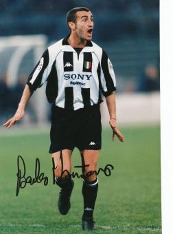 Paolo Montero  Juventus Turin  Fußball Autogramm Foto original signiert 