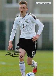 Jannes Horn    DFB  Fußball Autogramm Foto original signiert 