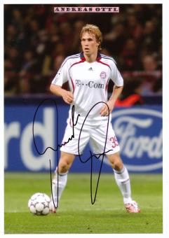 Andreas Ottl  FC Bayern München  Fußball Autogramm Foto original signiert 