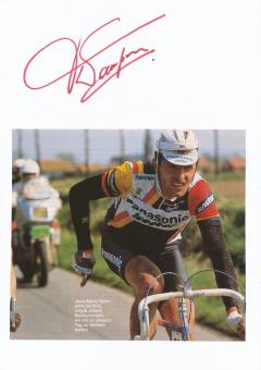 Jean Marie Wampers  Radsport  Autogramm Karte original signiert 
