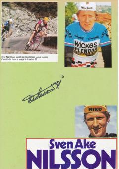 Sven Ake Nilsson     Radsport  Autogramm Karte original signiert 