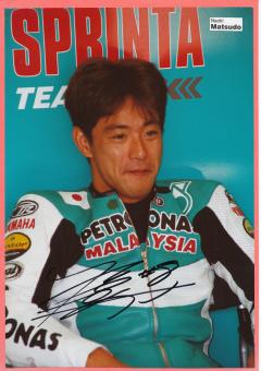 Naoki Matsudo  Japan   Motorrad  Autogramm Foto original signiert 
