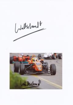 2  x  Henkie Waldschmidt  Holland   Auto Motorsport Autogramm Karte  original signiert 