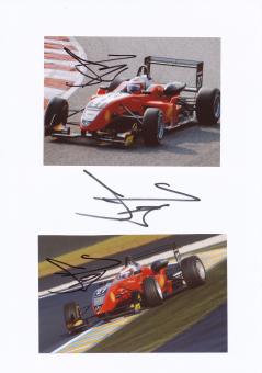 3  x  Basil Shaaban  Libanon   Auto Motorsport Autogramm Karte  original signiert 