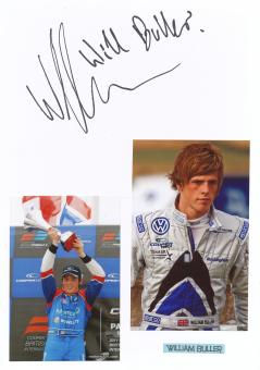 William Buller  Großbritanien  Auto Motorsport Autogramm Karte  original signiert 