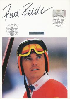 Andreas Felder   Skispringen  Autogramm Karte  original signiert 