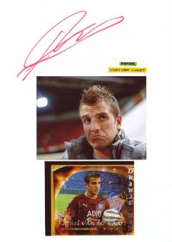 Rafael van der Vaart  Hamburger SV  Autogramm Karte  original signiert 