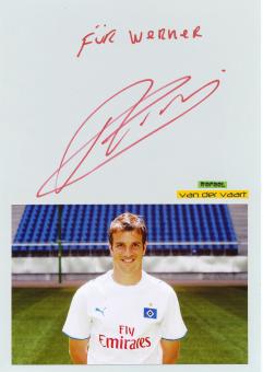 Rafael van der Vaart  Hamburger SV  Autogramm Karte  original signiert 