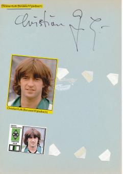 Christian Kulik  Borussia Mönchengladbach  Autogramm Karte  original signiert 