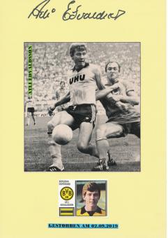 Atli Evaldsson †  2019  Borussia Dortmund  Autogramm Karte  original signiert 