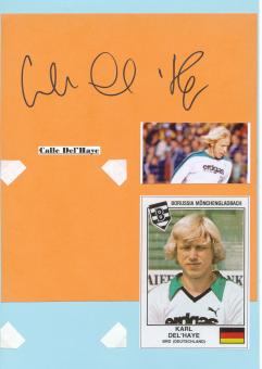 Calle Del'Haye  Borussia Mönchengladbach  Autogramm Karte  original signiert 