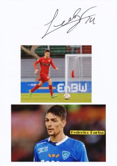 Federico Barba   VFB Stuttgart  Autogramm Karte  original signiert 