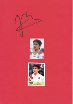 Zanko Zvetanov  Bulgarien WM 1994  Autogramm Karte  original signiert 