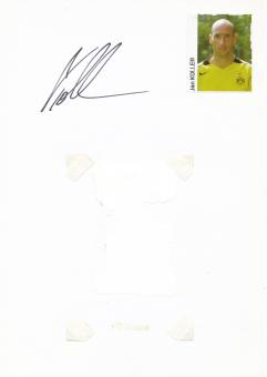 Jan Koller  Borussia Dortmund  Autogramm Karte  original signiert 