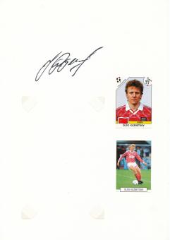 Oleg Kuznetov  Rußland  WM 1990  Autogramm Karte  original signiert 