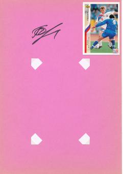 Sergej Gorlukovich  Rußland WM 1994 Autogramm Karte  original signiert 