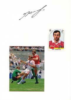 Ivan Yaremchuk  Rußland  WM 1990  Autogramm Karte  original signiert 