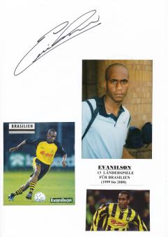 Evanilson  Borussia Dortmund  Autogramm Karte  original signiert 