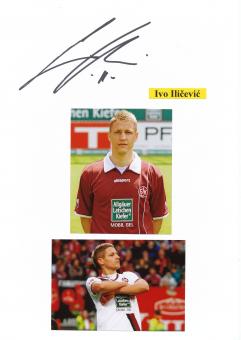 Ivo Ilicevic  FC Kaiserslautern  Autogramm Karte  original signiert 