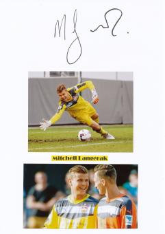 Mitchell Langerak  Borussia Dortmund  Autogramm Karte  original signiert 