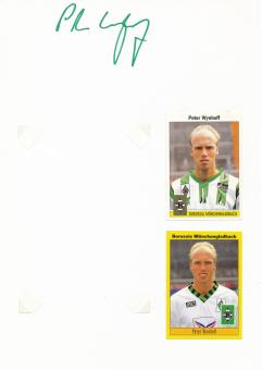 Peter Wynhoff  Borussia Mönchengladbach  Autogramm Karte  original signiert 