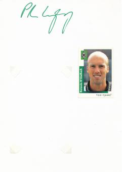 Peter Wynhoff  Borussia Mönchengladbach  Autogramm Karte  original signiert 
