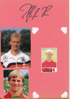 Hans Pflügler  FC Bayern München  Autogramm Karte  original signiert 